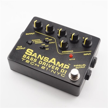 TECH21 USED 中古 SANSAMP BASS DRIVER DI 3SW