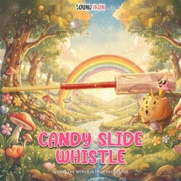 SOUNDIRON Candy Slide Whistle Pop (ロリポップ・スライド・ホイッスル)(Kontaktサンプル)(オンライン納品)(2時間以内に納品)