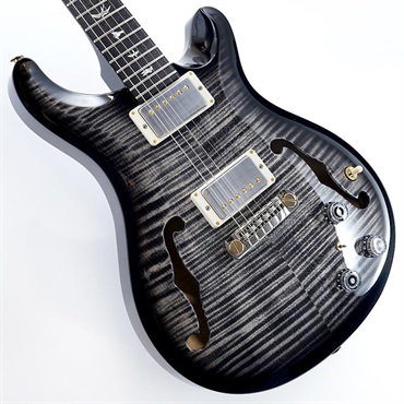 P.R.S. Hollowbody II Piezo 10 Top (Chacoal Wraparound Smokeburst