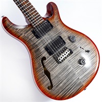 Wood Library Custom 24 Semi-Hollow (Chacoal Cherry Burst) SN.0421124 【2026年生産品】