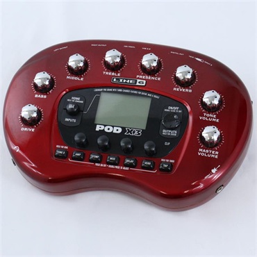 LINE6 POD X3 PRO アンプシミュレーター 簡易確認済み Line6 USED 中古 POD X3 (LINE6) マルチエフェクター・アンプ