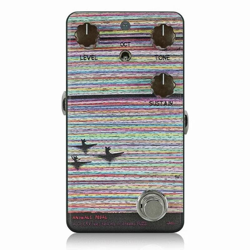 Animals Pedal オクターブファズ Animals Pedal In Oct，3 Foxes talking of dreamy FUZZ(オクターブ