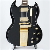【GIBSON×AQUBEストラッププレゼント】SG Standard '61 Maestro Vibrola T-Type (Ebony) [SN.231650263]