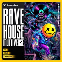 Rave House Multiverse (ハウスサウンド)(90年代レイヴ)(クラブサウンド)(サンプルパック)(オンライン納品)(2時間以内に納品)