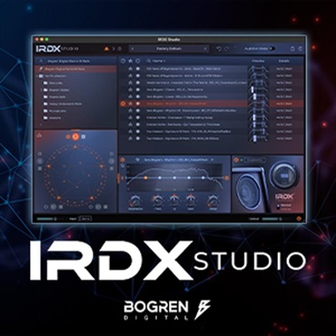 BOGREN DIGITAL IRDX Studio (IRローダー)(スピーカー・エミュレーション機能)(ローダー・プラグイン)(オンライン納品)(2時間以内に納品)