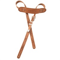 Gretsch Vintage Tooled Leather Guitar Strap(Russet)[9220021000]