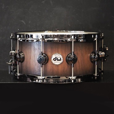 dw DR936514SSN692 [Collector's Pure Walnut 14×6.5 / Natural To Quick Ebony Burst / Black Nickel Finish Hardware]【限定生産モデル】