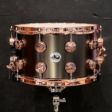 DCMR10814SPX710 [Collector's Satin Black Over Brass Snare 14''×8'' / Copper Finish Hardware]【日本初入荷/特注品】