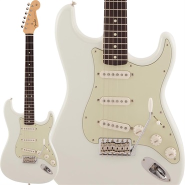 Fender Made in Japan Traditional 60s Stratocaster (Olympic White/Rosewood)