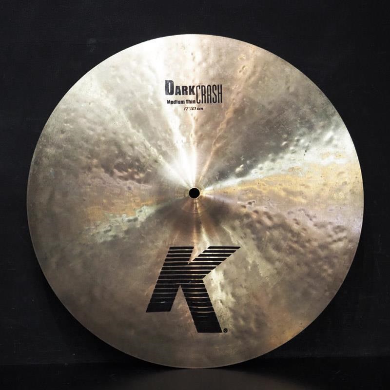 絶版品　中古金属タンクグリップリムーバー Zildjian USED 中古 K Zildjian Dark Crash Medium Thin 17 [1268g