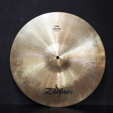 Zildjian USED 中古 80s A Zildjian Thin Crash 18 [1440g]