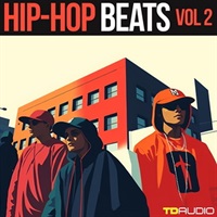 TD Audio - Hip Hop Beats 2 (ヒップホップ)(Boom Bap)(ファンキービーツ)(サンプルパック)(オンライン納品)(2時間以内に納品)