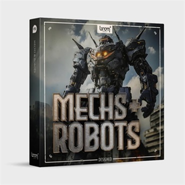 BOOM Library Mechs & Robots - DESIGNED (ロボット)(メカ)(機械的サウンド)(サンプルパック)(オンライン納品)(2時間以内に納品)