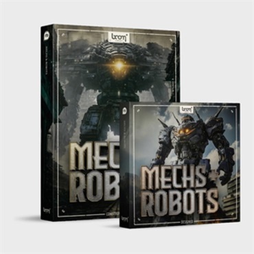 BOOM Library Mechs & Robots - BUNDLE (ロボット)(メカ)(機械的サウンド)(サンプルパック)(オンライン納品)(2時間以内に納品)