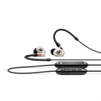 【夏のボーナスセール】【箱チョイ傷アウトレット】IE 100 PRO WIRELESS CLEAR(Bluetooth・ワイヤレスイヤフォン)(有線イヤホン接続用・ストレートケーブル1.3ｍ付属)(クリア)(ゼンハイザー)