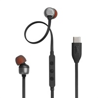 Tune 310C USB Black (ブラック)(ジェービーエル)(イヤホン)(USB-C)(ハイレゾ対応)(リモコン付き)(JBLT310CBLK)【国内正規品・1年保証】