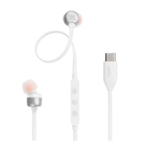 Tune 310C USB White (ホワイト)(ジェービーエル)(イヤホン)(USB-C)(ハイレゾ対応)(リモコン付き)(JBLT310CWHT)【国内正規品・1年保証】