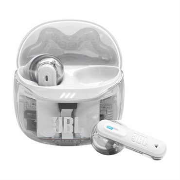 JBL Tune Flex 2 Ghost Edition (Ghost White)(ゴーストブラック)(ジェイビーエル)(ワイヤレスイヤホン)(ノイズキャンセリング)(マイク内蔵)(IP54防塵防水)(マルチポイント対応)(JBLTFLEX2GWHT)【国内正規品・1年保証】