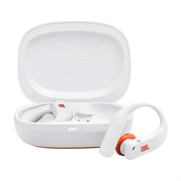 JBL Endurance Peak 4 White (ホワイト)(ワイヤレスイヤホン)(ハイブリッドノイズキャンセリング搭載)(防水防塵IP68対応)(マルチポイント対応)(JBLENDUPEAK4WHT)【国内正規品・1年保証】