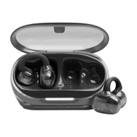Soundgear Clips Black (ブラック)(ジェービーエル)(ワイヤレスイヤホン)(カフ型オープンイヤー)(マイク搭載)(防塵防水IPS54対応)(マルチポイント対応)(JBLSNDGEARCLBLK)【国内正規品・1年保証】