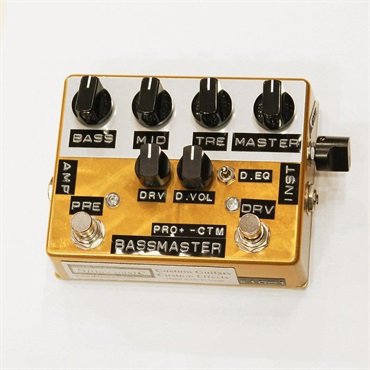 shin’s music Bass Master PRO+ CTM w/Drive EQ Select Switch [Gold Scratch]