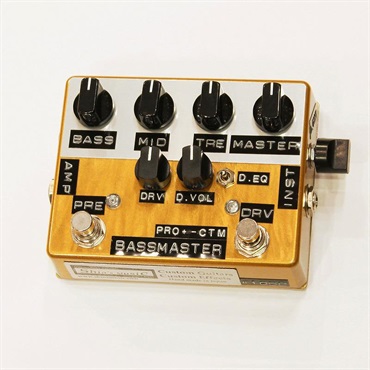 shin’s music Bass Master PRO+ CTM w/Drive EQ Select Switch [Gold Flame]