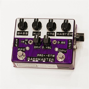 shin’s music Bass Master PRO+ CTM w/In.Atn-Sw & D.EQ-Sw [Purple Flame]