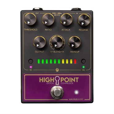 WALRUS AUDIO Highpoint Analog Optical Compressor【6月21日発売】