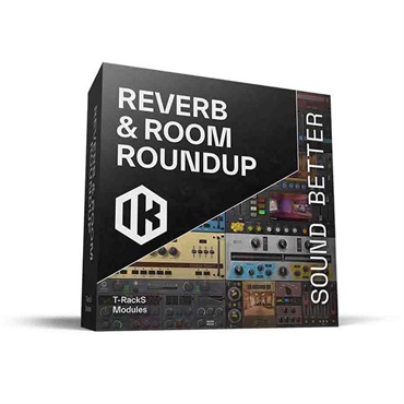 IK Multimedia Reverb & Room Roundup (アイケーマルチメディア)(リバーブ)(T-RackSモジュール)(バンドル)(プラグインエフェクト)(オンライン納品)