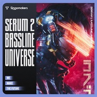 Serum 2 Bassline Universe (ヒプノティック)(テクノ)(エレクトロニックジャンル)(サンプルパック)(オンライン納品)(2時間以内に納品)
