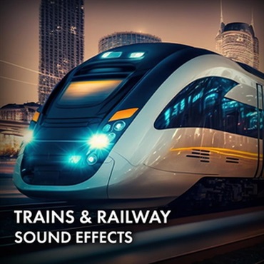 SOUND IDEAS Trains & Railway Sound Effects (鉄道)(走行音)(機械音)(サンプルパック)(オンライン納品)(2時間以内に納品)