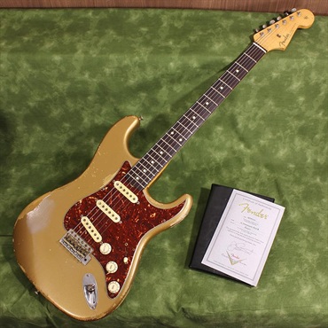 Fender Custom Shop USED 中古 MBS 62 Stratocaster Heavy Relic Aged Shoreline Gold Master Built By Jason Smith SN.R103717 【2019NAMM Re-Order Model】