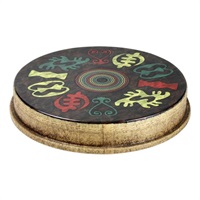 LREMMO2512SD24 [Mondo Skyndeep Djembe Drumhead - Adinkra Graphic， 12 inch]