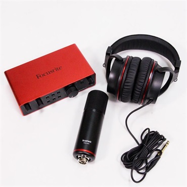 Focusrite USED 中古 Scarlett 2i2 Studio Pack(4th Gen)(コンデンサー