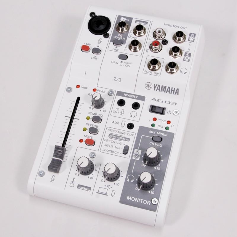 YAMAHA USED 中古 AG03mk2 W (ホワイト)(オーディオインターフェイス