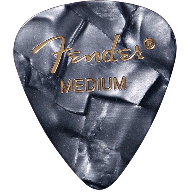 Fender USA Premium Celluloid Picks， 351 Shape Medium-12 Pack