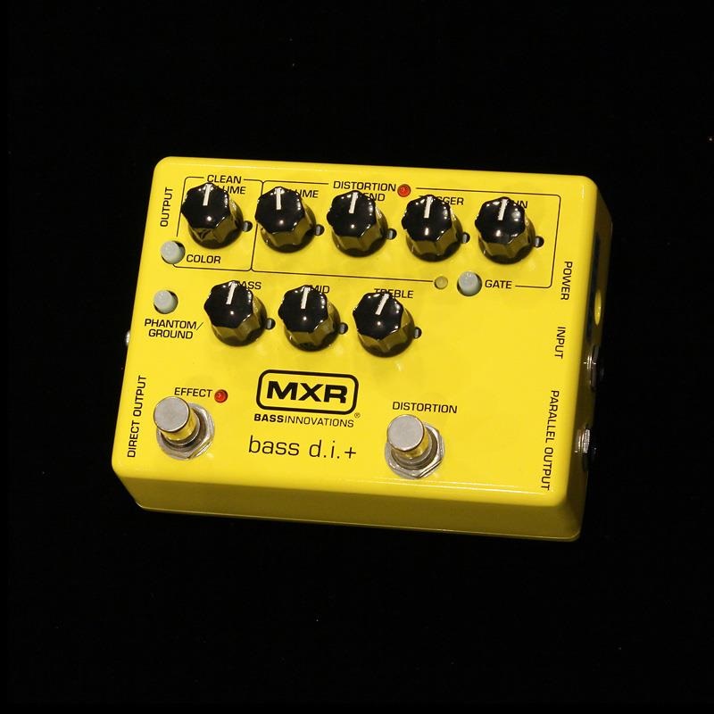 MXR USED 中古 IKEBE ORIGINAL M80 BASS D.I.+ Yellow ｜イケベ楽器店