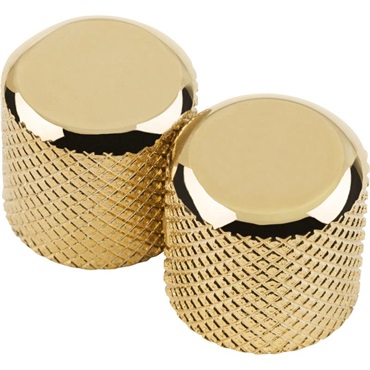 Fender USA 【先取り大特価セール】 Telecaster/Precision Bass Dome Knob Sets (Gold) [0992056200]