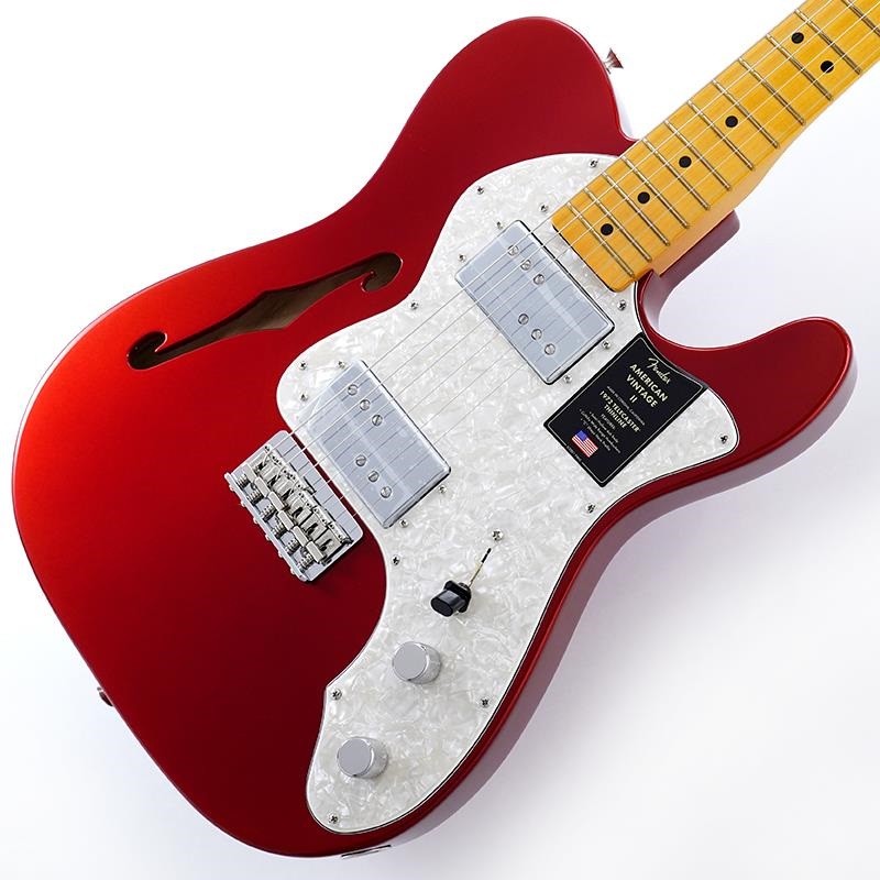 Fender USA American Vintage II 1972 Telecaster Thinline (Candy