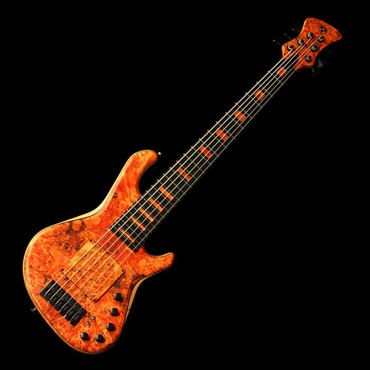 Adamovic USED 中古 Saturn 6 (Premium Poplar Burl Hot Lava Colored Stabilizedwood Top) '19