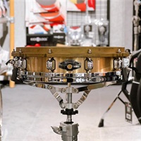 USED 中古品 Power Metal Bell Brass Snare Drum [14×3.25]【フープ変更あり】