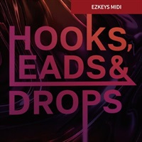 Keys MIDI - Hooks， Leads & Drops (EZkeys用MIDIライブラリ)(エレクトロニック)(EDM)(オンライン納品)(2時間以内に納品)