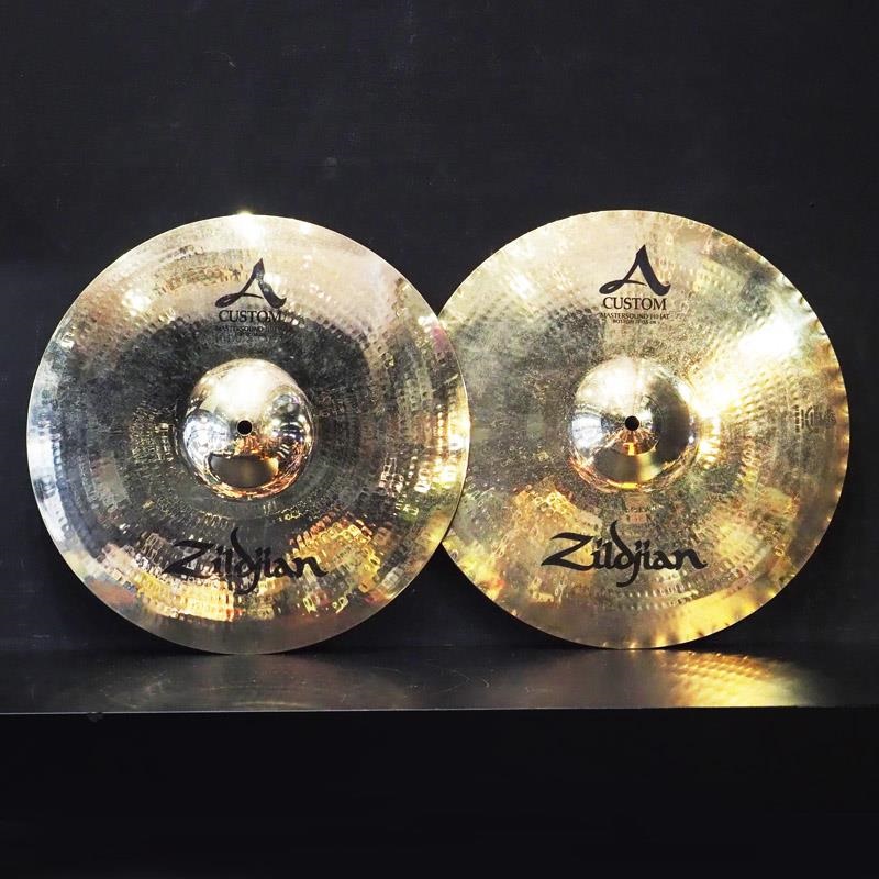 Zildjian USED 中古 A Custom Mastersound HiHat 15 pair [Top:1124g