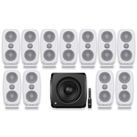 iLoud MTM MKII + iLoud Sub 7.1.4 Bundle (White)(iLoud 7.1.4 Immersive Bundles)(イマーシブ制作向け)(アイケーマルチメディア)(モニタースピーカー)(サブウーファー)