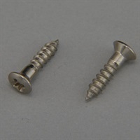 Selected Parts / JPN ピックガード止めネジ　ヴィンテージ ニッケル (12本入り) [9279]