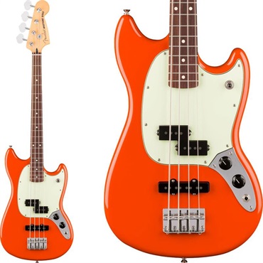 Fender MEX Player II Mustang Bass (Rallye Orange/Rosewood)
