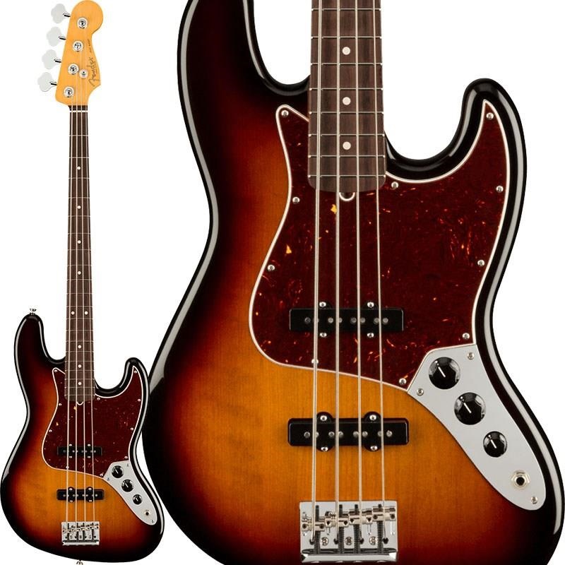 American Professional II Jazz Bass (3-Color Sunburst/Rosewood) 【特価】 【IKEBE BASS OUTLET オープン記念セール】の商品画像