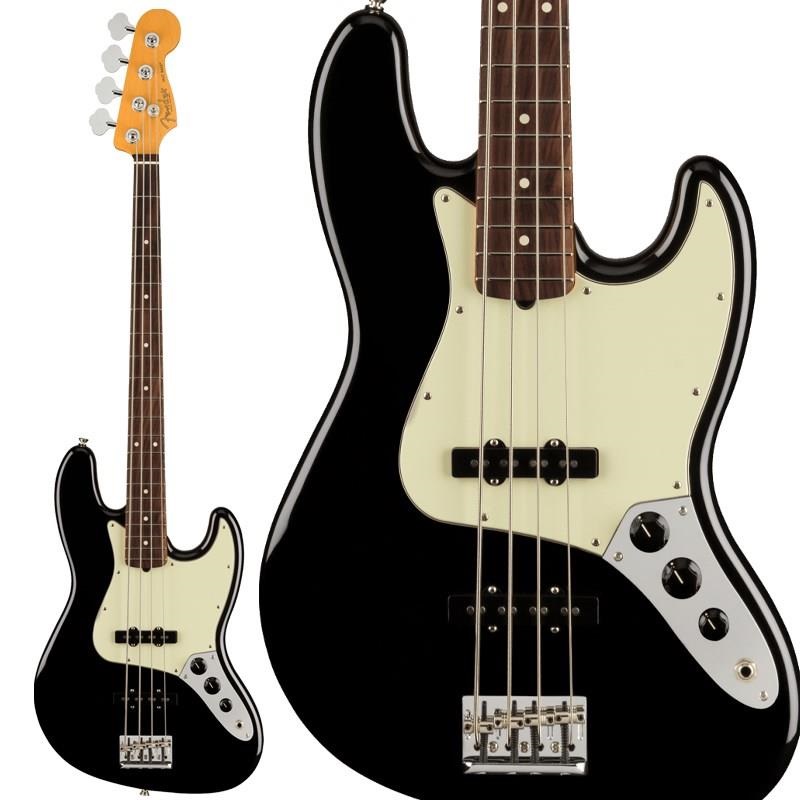 Fender USA American Professional II Jazz Bass (Black/Rosewood