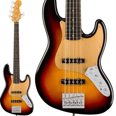 Fender USA American Ultra II Jazz Bass V (Ultraburst/Ebony) 【特価