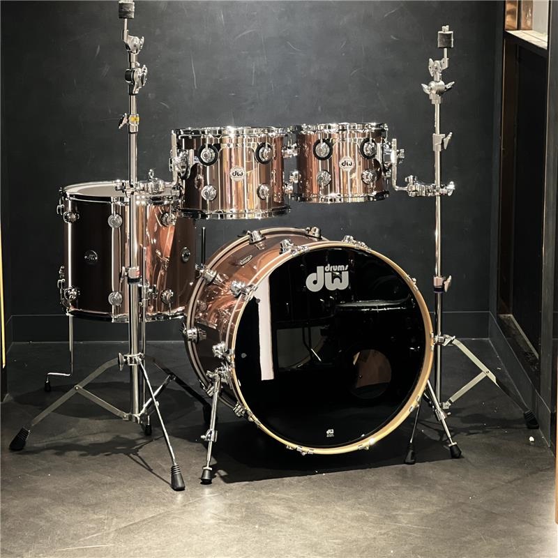 dw Collector's Pure Maple 4pc Kit / 333 Shell [22BD，16FT，12&10TT
